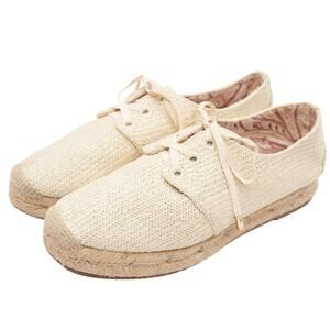 Joie Wallie Raffia Espadrille Sneakers Shoes Size 38 US 8